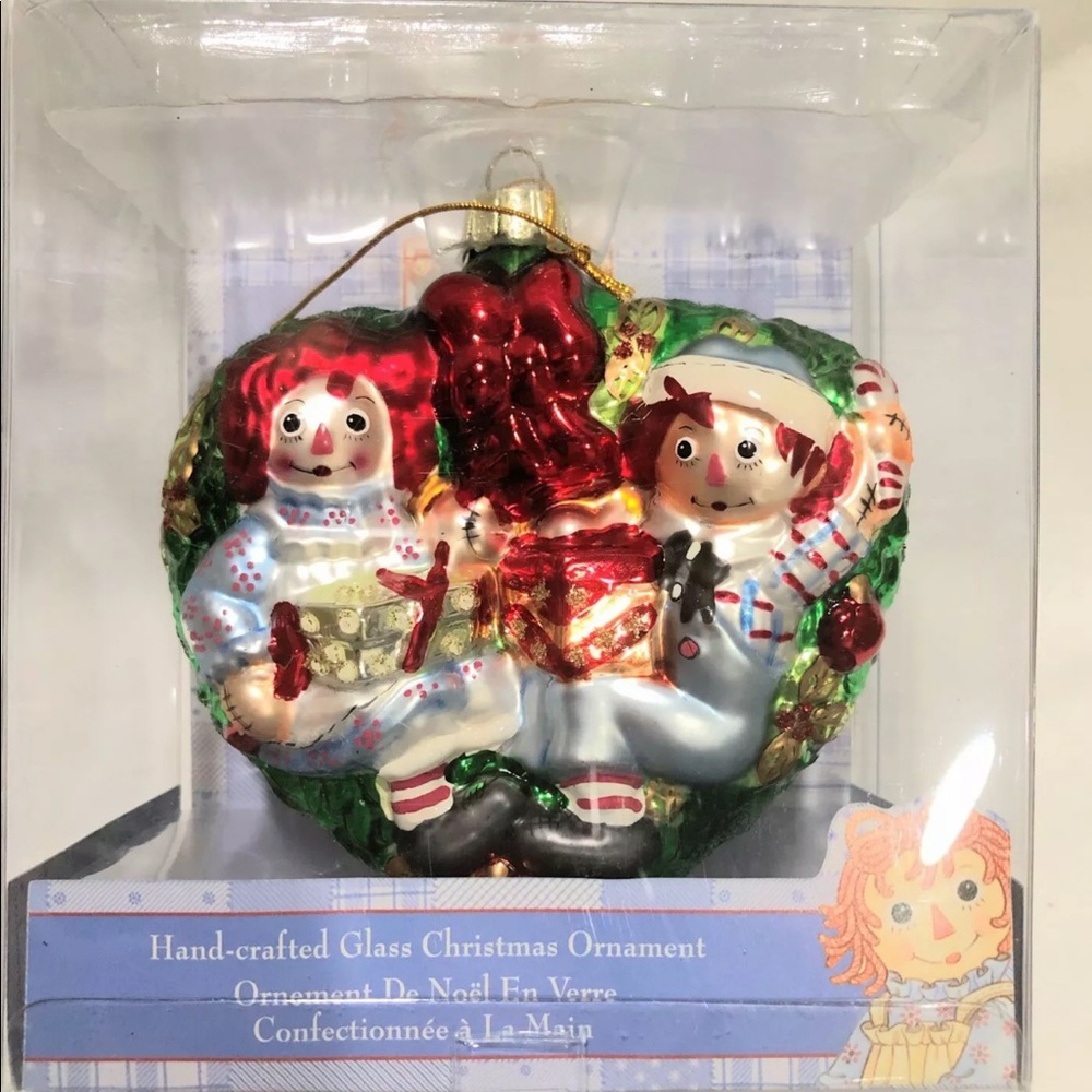 KURT S ADLER Raggedy Ann Andy Ornament